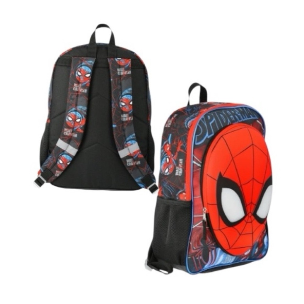 Spider-Man Kids Backpack - Black and Red